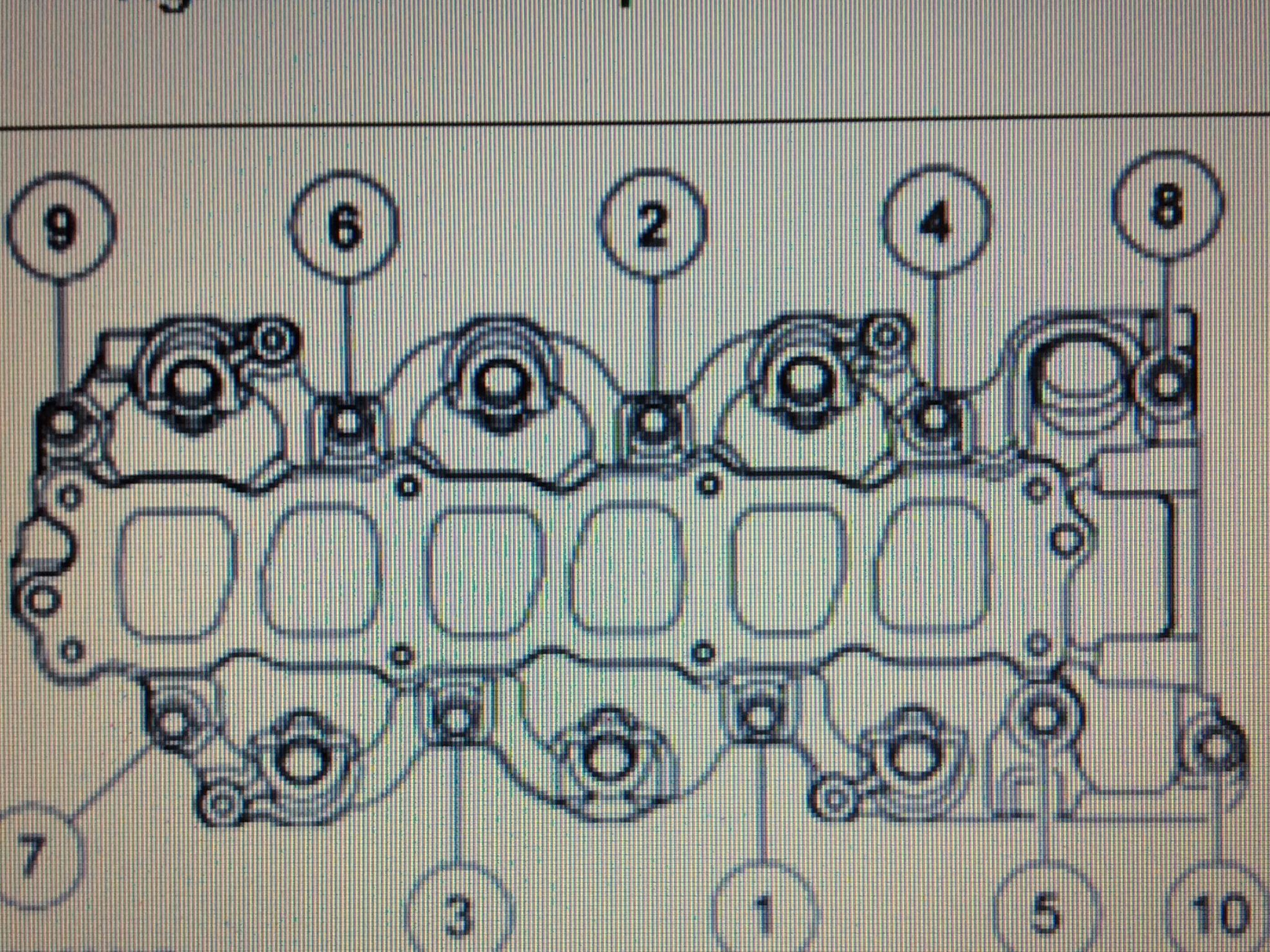 Ford 4.6 Intake Manifold Torque Sequence 3C7